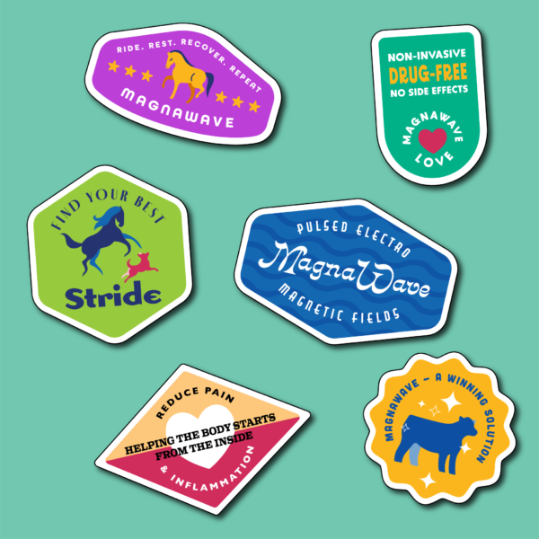 Come on, everyone loves stickers! Now you can collect all 4 sets.